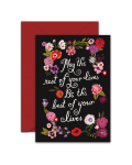 Greeting Card - GC2916-HAL033 - May the rest of your lives be the best of your lives